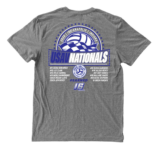 PRESALE: 16 Green USAV Nationals - T-Shirt